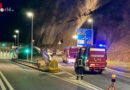 Südtirol: Steinschlag im Bereich der Tunnelumfahrung in Auer